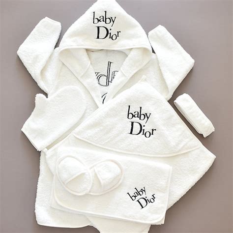 gilet baby dior|baby dior bathrobe.